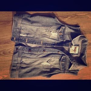 Denim vest